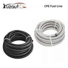 4an 6an 8an 10an 12an Nylon Stainless Steel Braided Fuel Hose Oil Gas Air Line