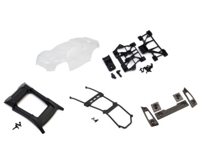 Traxxas Karosserie E-Revo 2.0 unlackiert komplett TRX8611SET E-Revo VXL 2.0, 