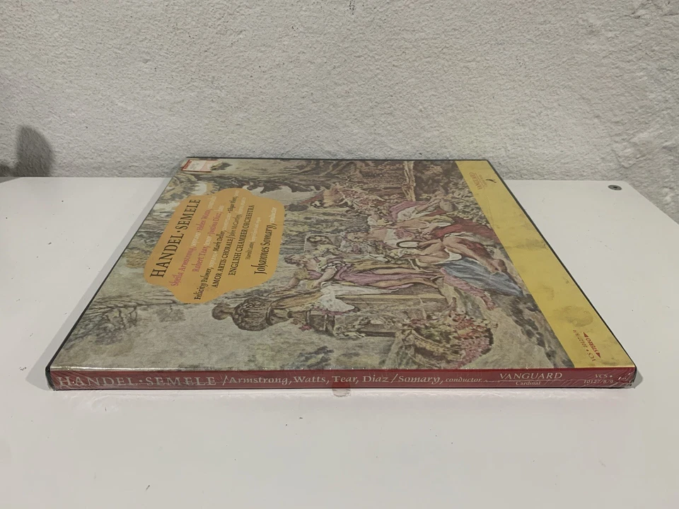 HANDEL SEMELE ORIG VANGUARD QUADRAPHONIC THREE (3) RECORD BOX SET  ***New SEALED - Image 3 of 4