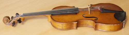 old vintage small violin geige viola cello fiddle label EDUARD SOUKUP Nr. 1574 - Picture 11 of 15