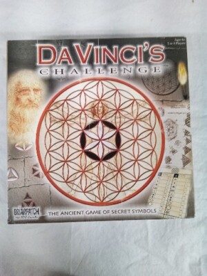 DaVinci s Challenge Board Game Ancient Game Of Secret Symbols Complete
