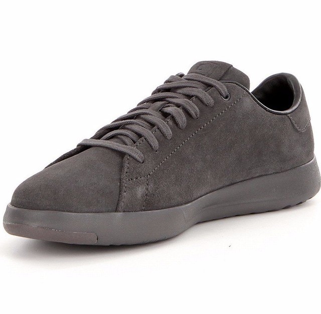cole haan grey suede shoes
