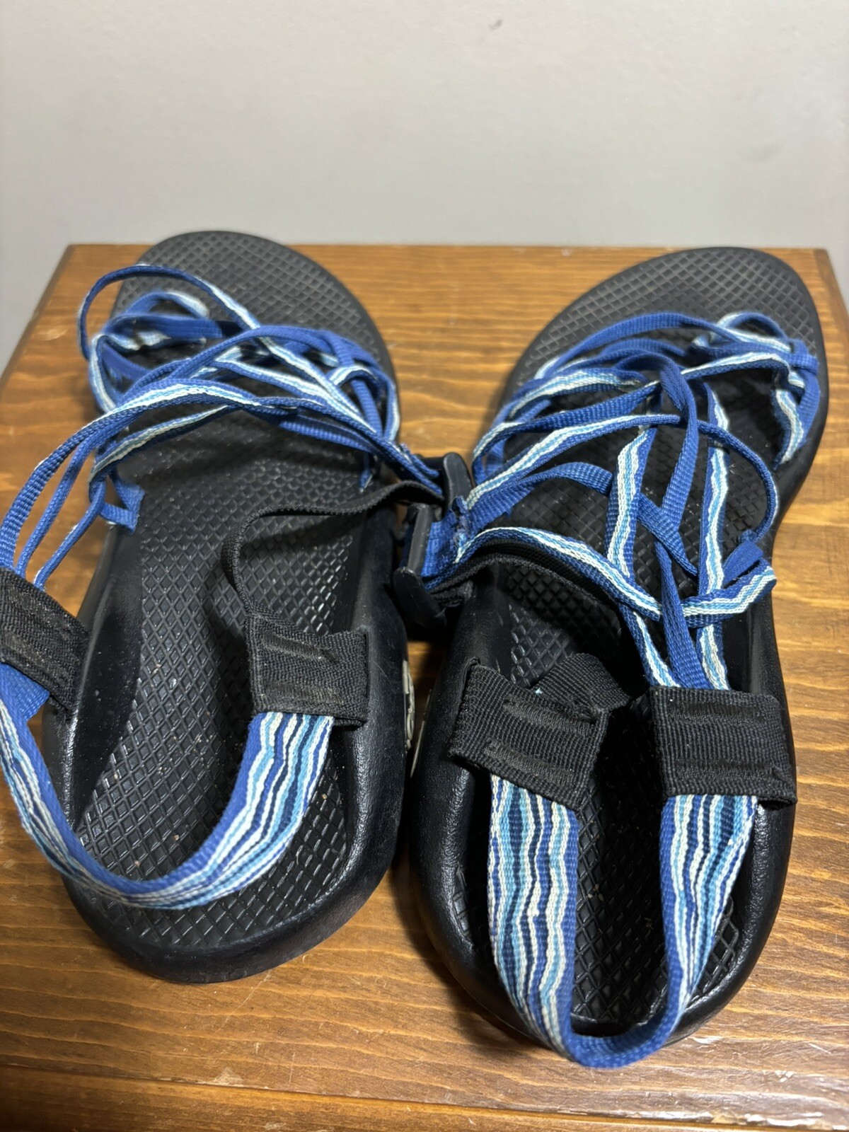 APL Scarpe da acqua sandali blu classici Chaco donna ZX3 taglia 10