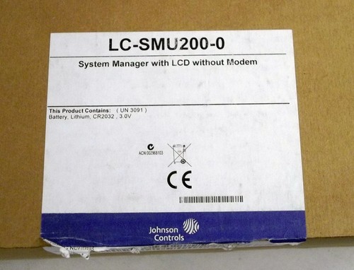 Johnson Controls LC-SMU200-0 System Manager with LCD Screen without Modem - Picture 11 of 11