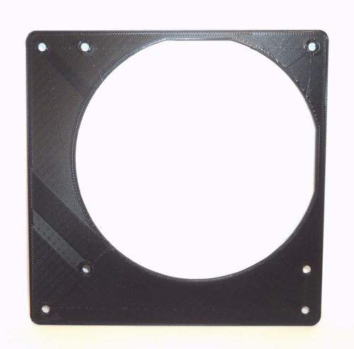 120mm to 140mm CORNER OFFSET Flat Fan Adapter Converter change mounting PC Mod - Afbeelding 5 van 8