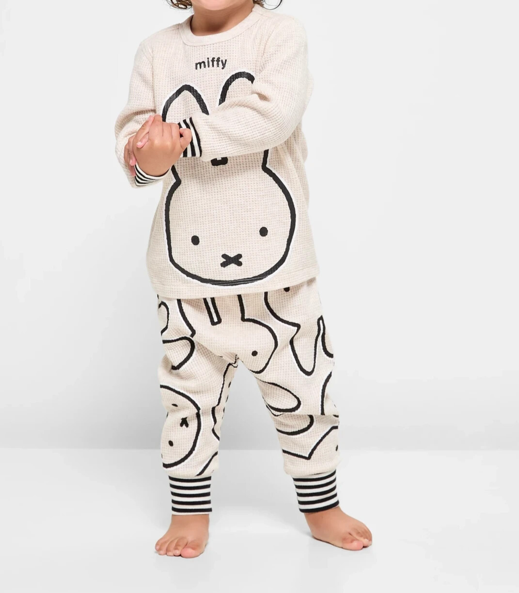 Baby Boys Girls size 00 cotton waffle MIFFY pyjamas Target NEW 269