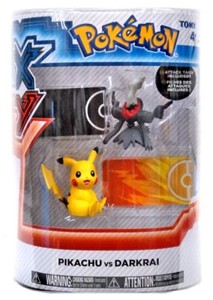 Pokemon Xy Pikachu Vs Darkrai Figure 2 Pack Ebay
