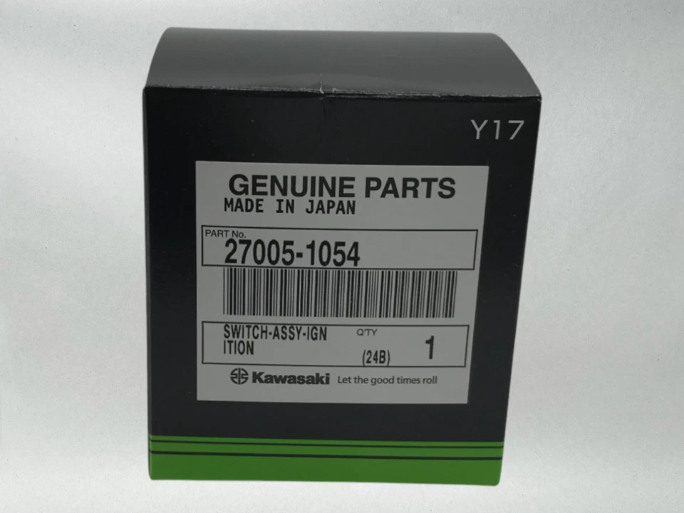 Оригинальный переключатель зажигания Kawasaki 82-01 KE 100 27005-1054 от оригинального производителя - Изображение 3 из 4
