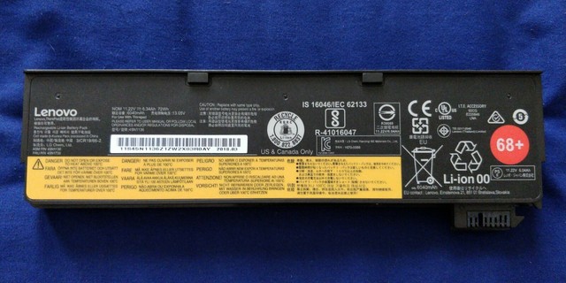 Аккумулятор lenovo 45n1136