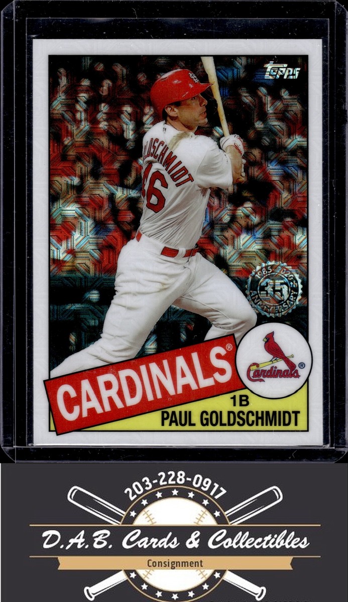 2020 Topps #85C-38 Paul Goldschmidt 1985 Topps Chrome Silver