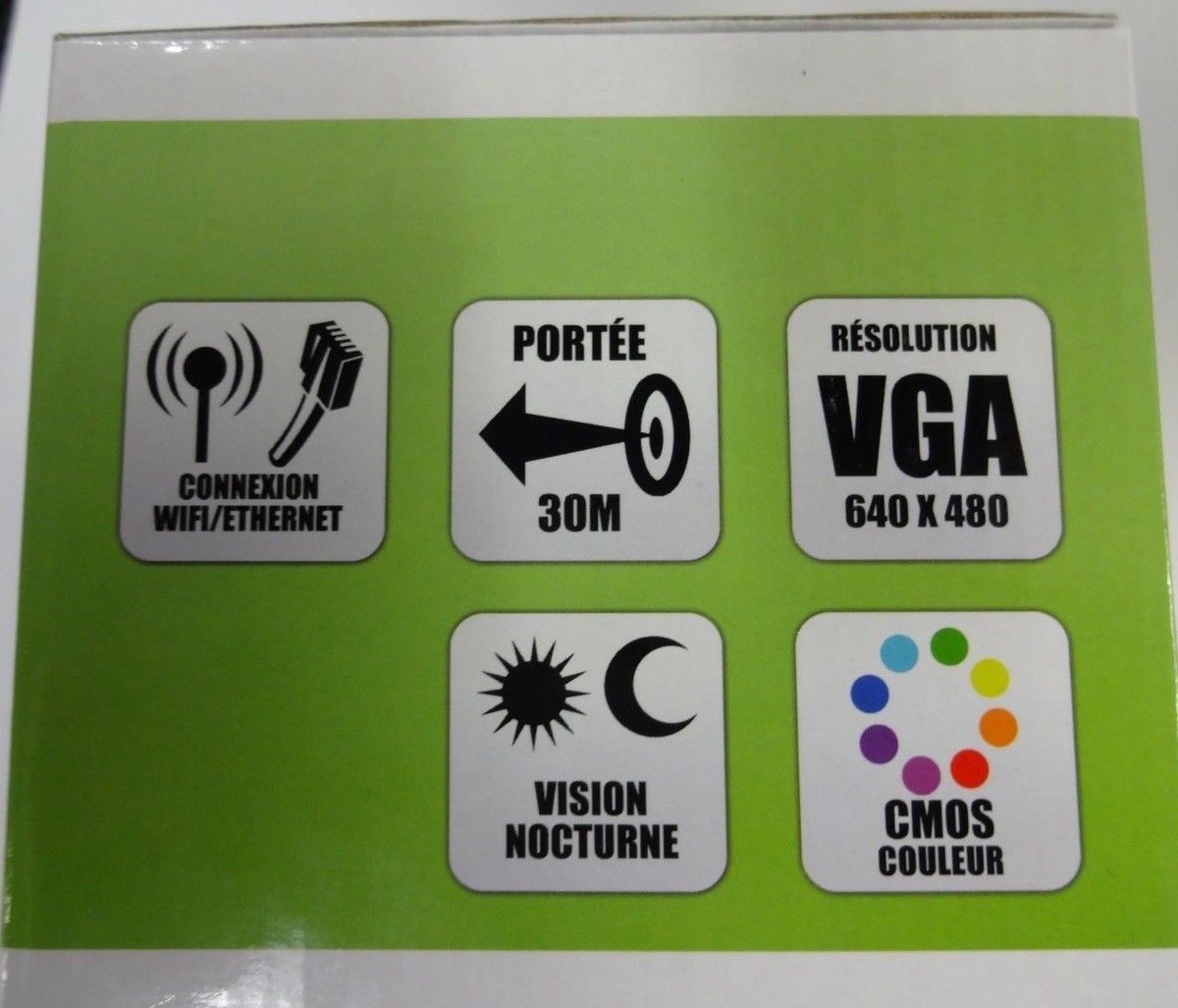 Caméra WiFi extérieure WIFICBO30WT