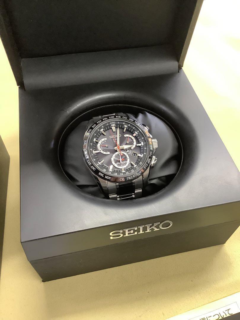 Seiko Astron GPS Solar Titanium Watch SBXB041 High Precision | eBay