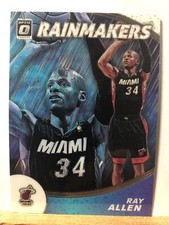 2019-20 Panini Donruss Optic Ray Allen Rainmakers Insert #15