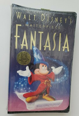 Walt Disney FILM FESTIVAL '91 盾 【非売品】 Fantasia (VHS, 1991) Walt Disney Masterpiece ISBN 1-55890