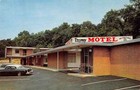 Ardsley New York Thruway Motel Entrance Vintage Postcard AA40803