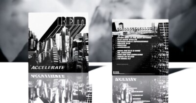 REM ACCELERATE BLACK & WHITE MARBLE VINYL SOLD OUT LIMITED EDITION R.E.M. New