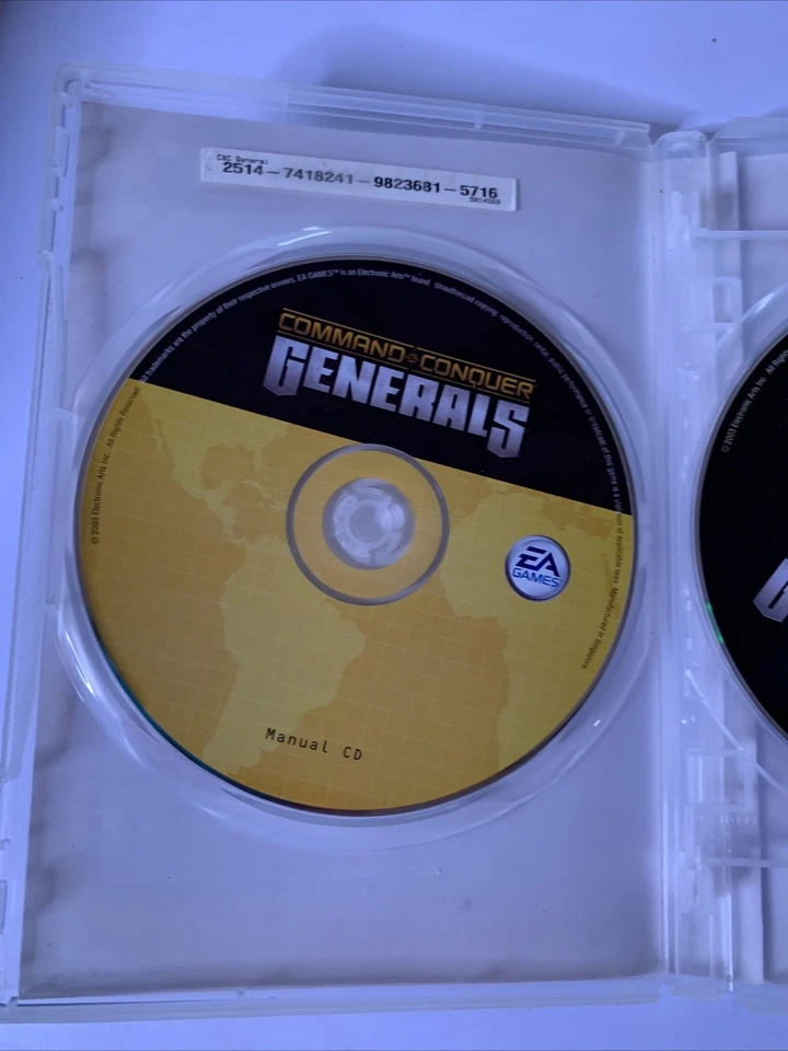 Command & Conquer Generals PC Windows CD-ROM 2002 RTS Strategy Game Complete - Image 3 of 4