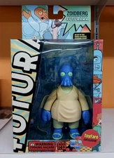 Futurama- BLUE ZOIDBERG, 2007 Action Figure, Toynami, ToyFare Exclusive