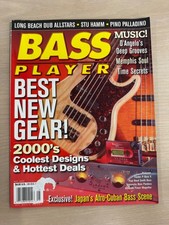 Bass Player Magazine May 2000 Best New Gear Bass Guitar Amplifiers Music