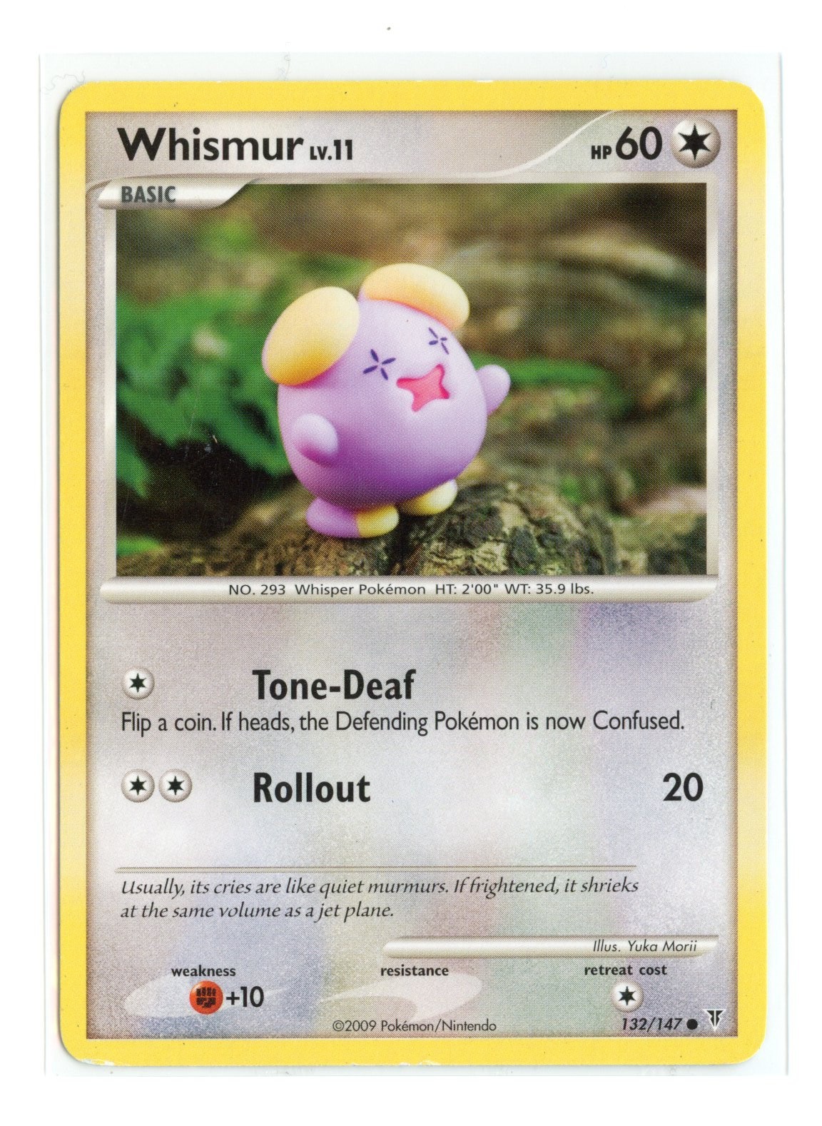 Whismur 132/147 Common Normal Supreme Victors Yuka Morii Pokemon MP