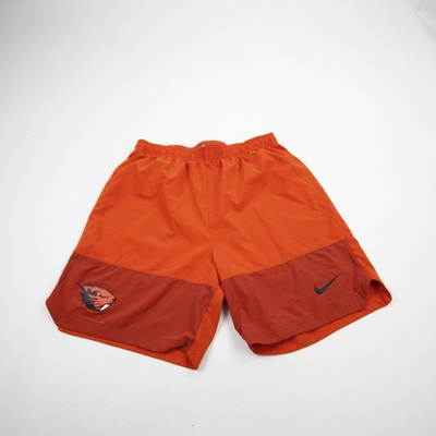 #ad Oregon State Beavers Nike Practice Shorts Men#x27;s Orange Used $24.37