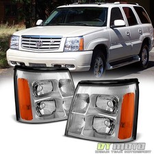 2003-2006 Cadillac Escalade Headlights Headlamps Replacement For 03-06 Hid Model 2003-2006 Cadillac Escalade Headlights Headlamps Replacement For 03-06 Hid Model