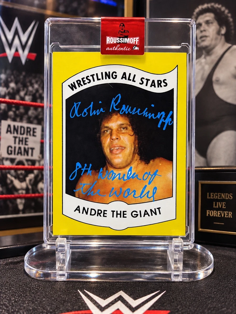 andre the giant signed products for sale | eBay