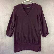 Seven7 Cardigan Womens Small Sweater Angora Rabbit Hair Blend V Neck Witchy Goth