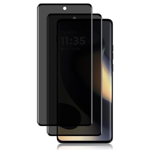 2 pcs Tempered Glass for Motorola Moto Edge (2024) Privacy Screen Protector - Zdjęcie 3 z 8