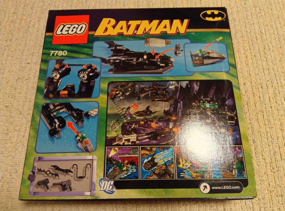 LEGO Batman The Batboat: Hunt for Killer Croc 7780 In 2006 New