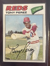 1977 Topps - Tony Perez #655 - Shipped in Bubble Mailer