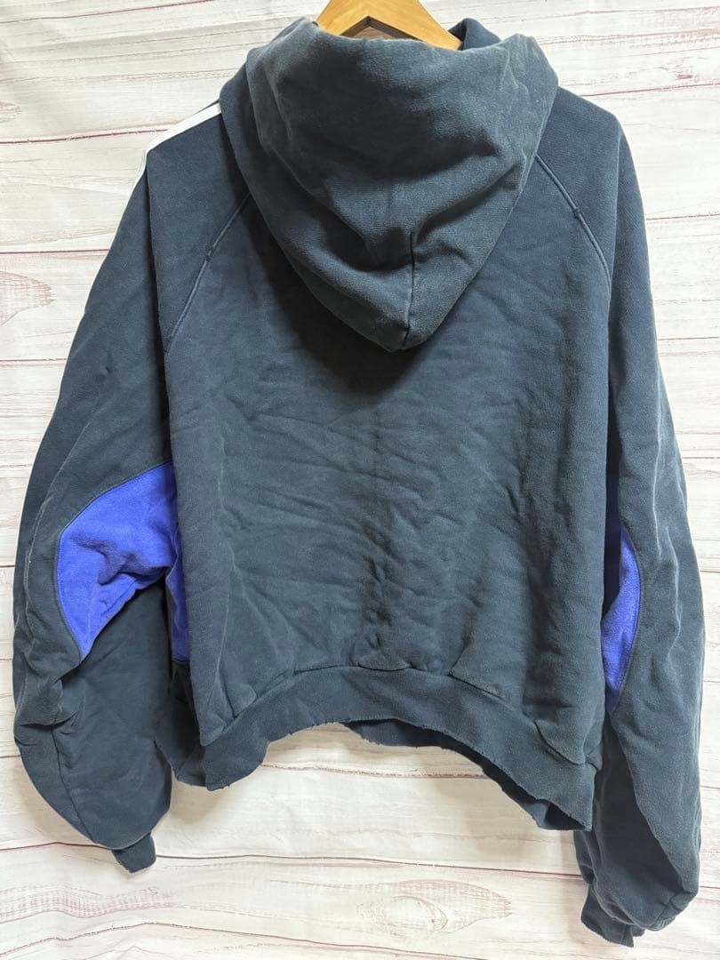 USED RARE AND SOLD-OUT ITEM! BALENCIAGA X ADIDAS COLLABORATION HOODIE, SIZE 1 image 3