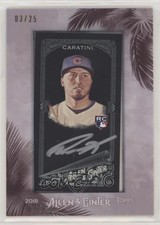 2018 Topps Allen & Ginter's X Mini Silver Framed 3/25 Victor Caratini Auto 1i9