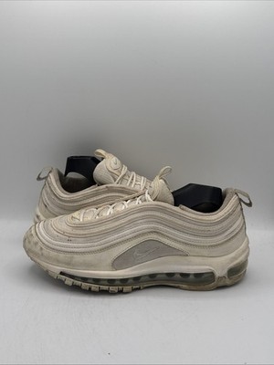 Nike Air Max 97 GS White Metallic Silver Unisex Kids Sneakers 7Y 921522-104