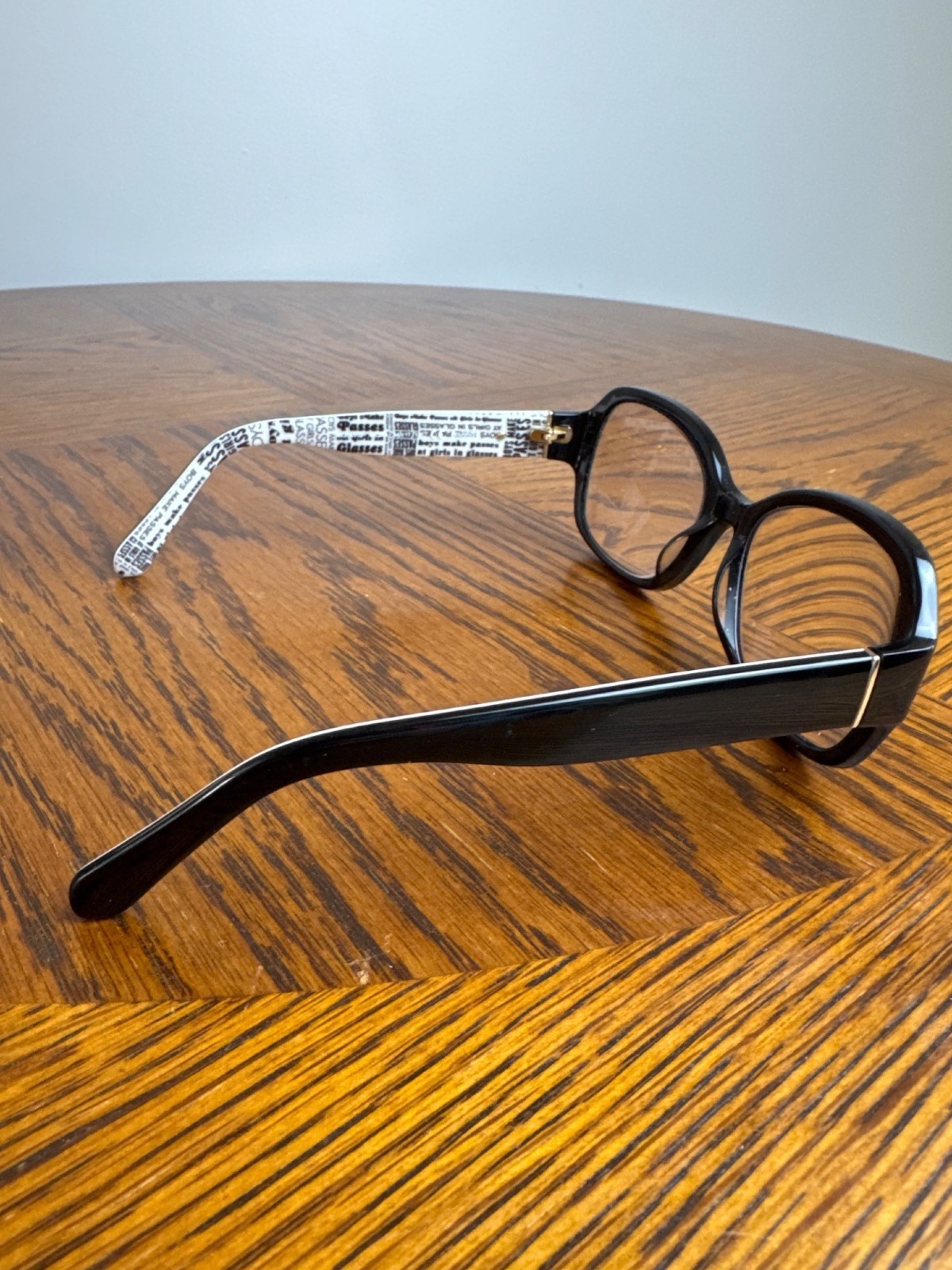 Kate Spade Hello Sunshine Newspaper Print Glasses AKIRA/P/S 9KQRA 54 17 130 Pola thumbnail 4