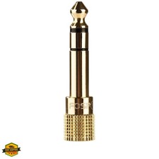 6.35mm 1/4 inch Male to 3.5mm 1/8 inch Female 3-Conductor TRS AUX Stereo Audi...
