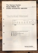 Used Harman Kardon PM645 Vxi Integrated amplifiers for Sale
