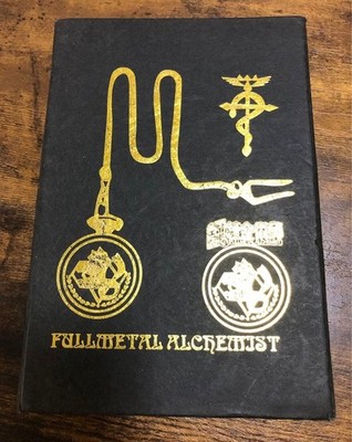 Fullmetal Alchemist Pendant & Pocket Watch Set, Metal/Brass, No Ring, Box