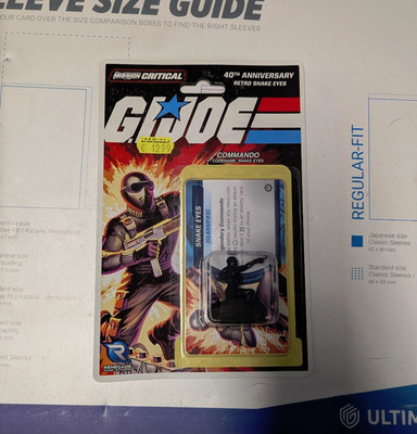 GI Joe Mission Critical Retro Snake Eyes Promo EN