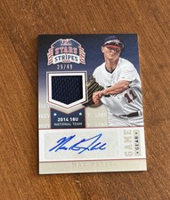 Max Wotell 2015 USA Baseball Stars Longevity Game Jersey Auto #73 Mets /49