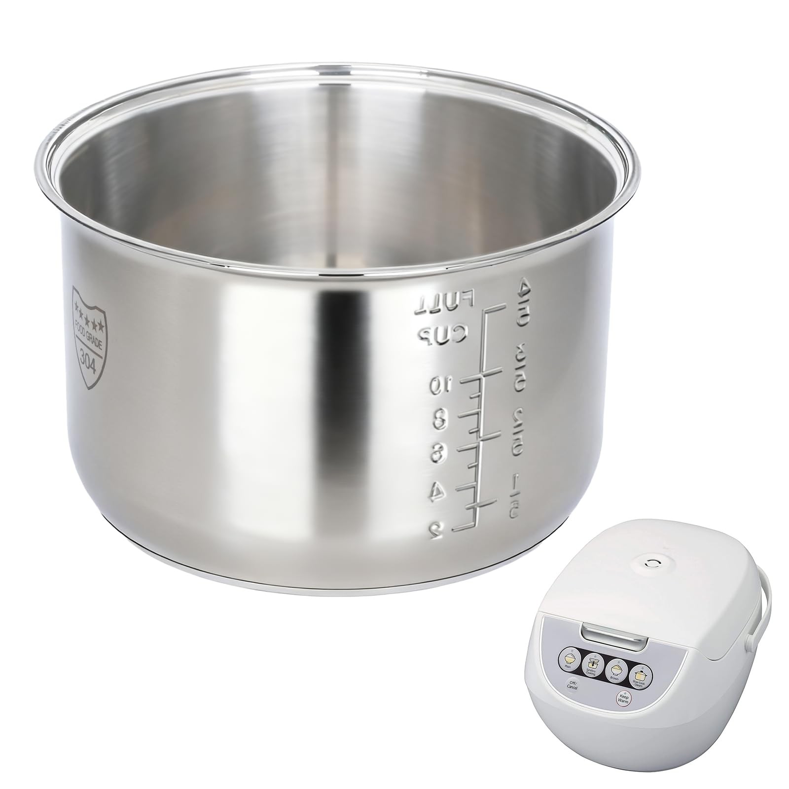 10 Cup Inner Pot Compatible With Tiger Jbv-a18u,non-stick 30