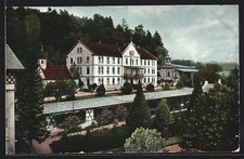 Ansichtskarte Jordanbad b. Biberach a. d. Riss, Oberes Kurhaus 