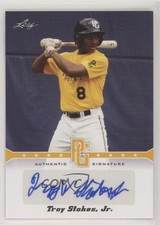 2013 Leaf Perfect Game Showcase Auto Gold 25/50 Troy Stokes Jr #A-TSJ Auto g1z