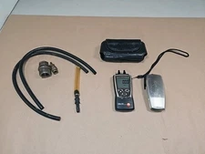 Testo 510 Digital Manometer I Dual-Port Differential Pressure Meter W/Case