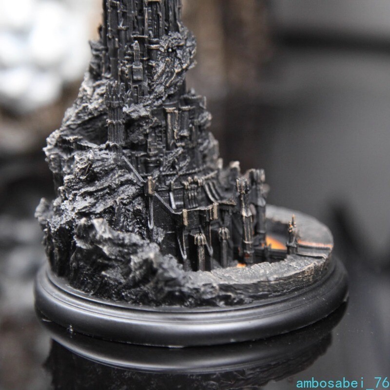The Lord of the Rings Barad-dûr Dark Tower of Mordor Fortress Resin ...