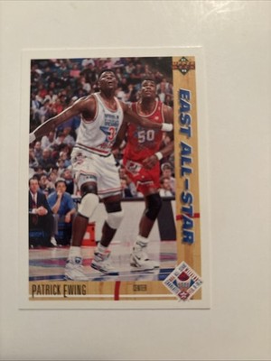 1991 Upper Deck Patrick Ewing #68 All Star HOF Mint Just Out Of pack