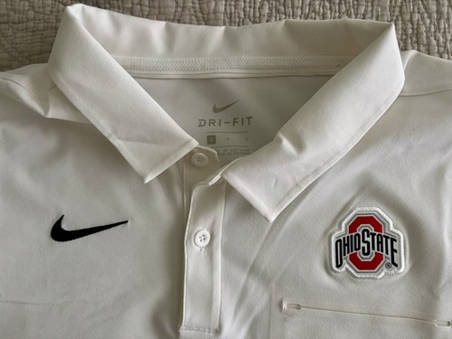Nike Dri Fit Ohio State Golf Shirt, New With Tags, Size Large, Free Shipping - Picture 1 of 2