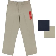 Dickies Men's Work Pants Flex 874 Original Fit Stretch Tapered Leg