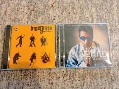 Remixed & Positivity by Incognito (CD, Verve/BMG) New Sealed