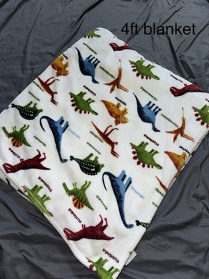 boy zone blanket dinosaur  4ft